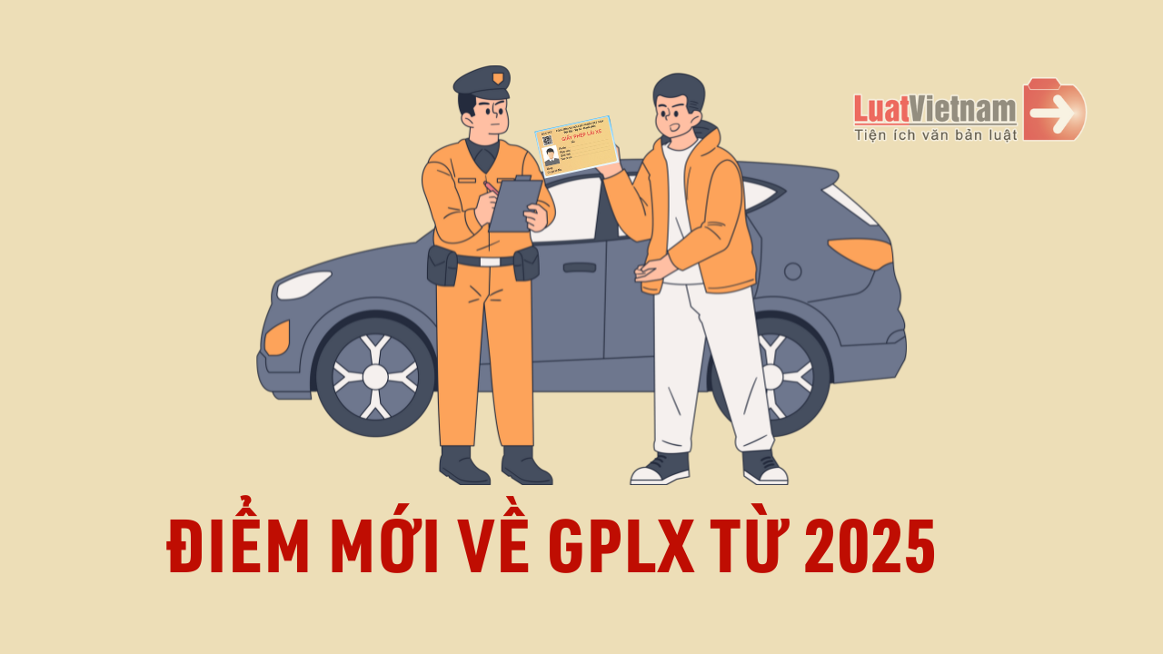 Quy định mới về cấp GPLX